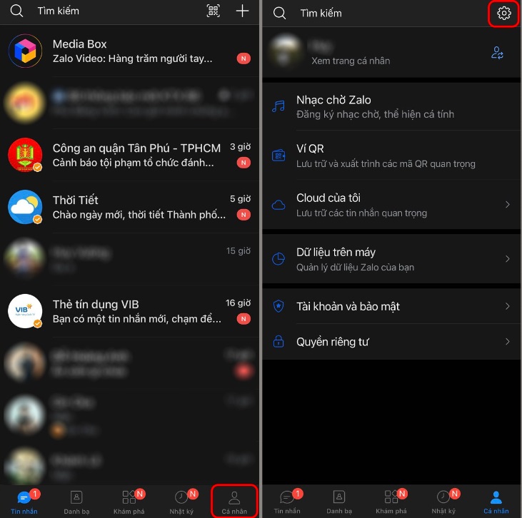 Cách chặn và bỏ chặn tìm Zalo qua số điện thoại - Kích hoạt quyền riêng tư chặn tìm kiếm bằng số điện thoại