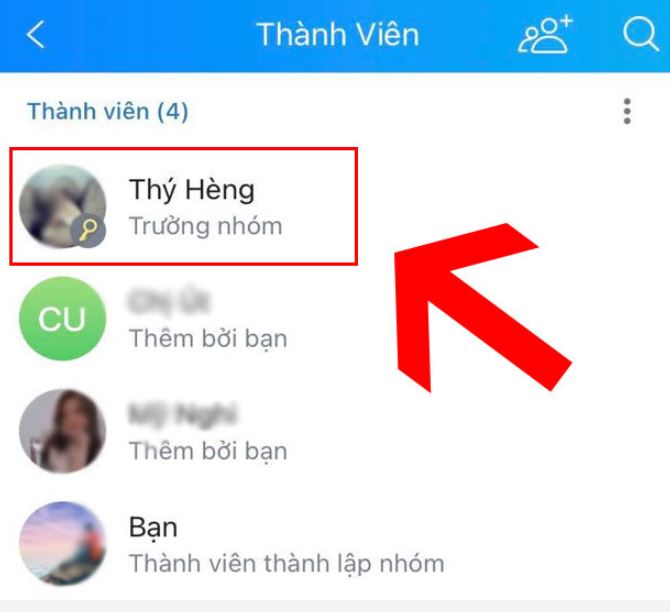 Chuyển quyền admin trưởng nhóm trong Zalo - Các bước chuyển quyền trên Zalo iPhone Chuyển quyền admin trưởng nhóm trong Zalo - Các bước chuyển quyền trên Zalo iPhone