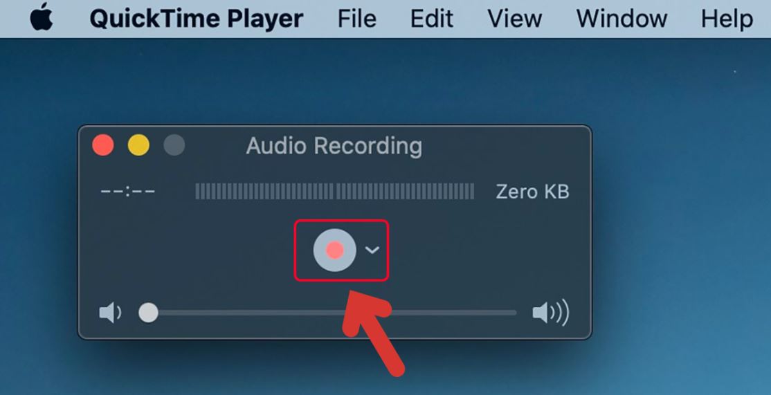 Ghi âm trên MacBook - Ghi âm trên MacBook bằng QuickTime Player