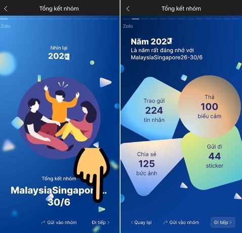 Xem tổng kết nhóm Zalo cuối năm - Thời điểm xuất hiện tổng kết nhóm Xem tổng kết nhóm Zalo cuối năm - Thời điểm xuất hiện tổng kết nhóm