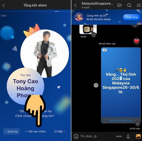 Xem tổng kết nhóm Zalo cuối năm - Không thấy tổng kết xuất hiện trong nhóm Xem tổng kết nhóm Zalo cuối năm - Không thấy tổng kết xuất hiện trong nhóm