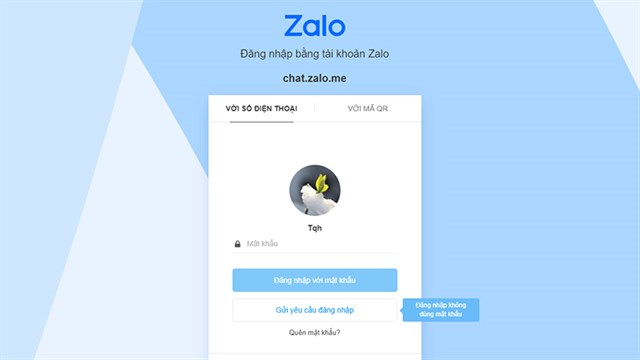 Giới thiệu Zalo web - Đăng nhập Zalo Web bằng số điện thoại và mật khẩu