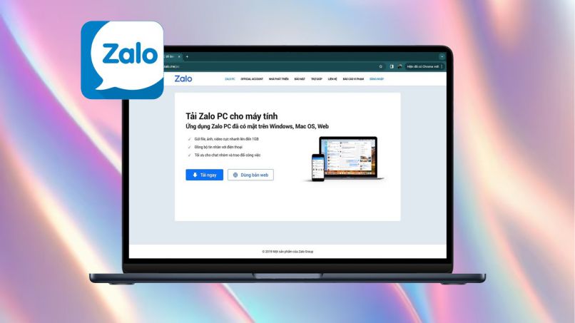 Những tính năng hỗ trợ trên Zalo phiên bản web.